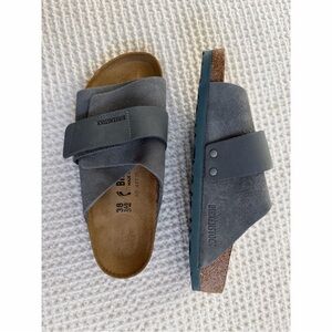 Birkenstock Kyoto in basalt grey 38